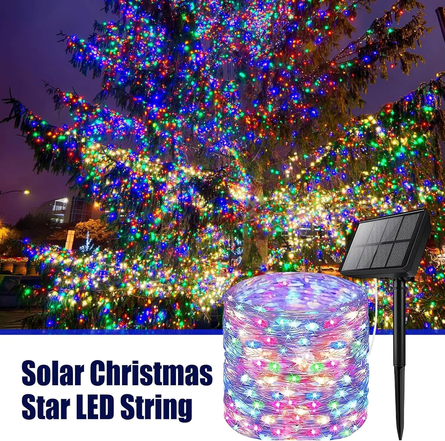 Guirnalda de luces solares