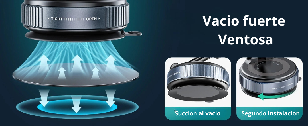 Soporte Magnético para Celular, Manos Libres en Cualquier Lugar